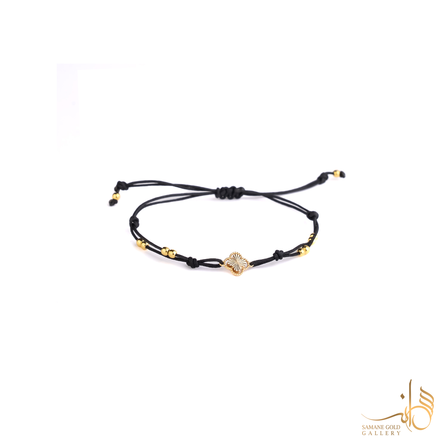 دونه دستبندی طلا ونکلیف تراش‌دار