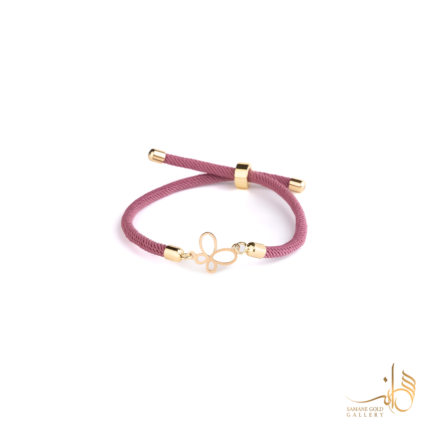 دونه دستبندی طلا پروانه