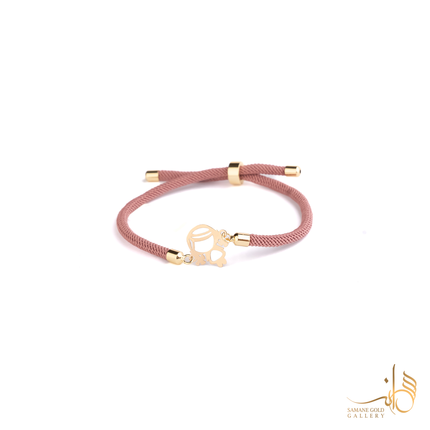 دونه دستبندی طلا دختر موبافته