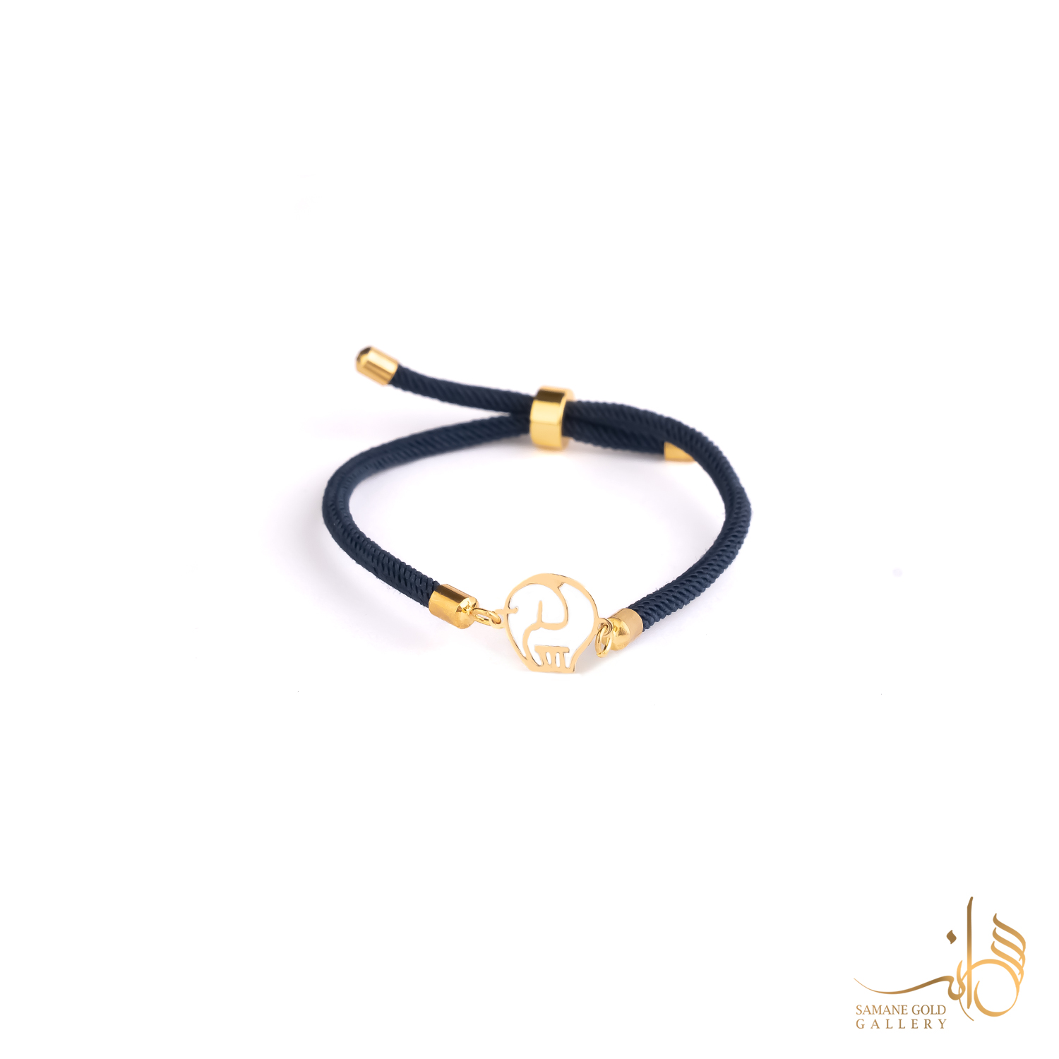 دونه دستبندی طلا فیل توخالی