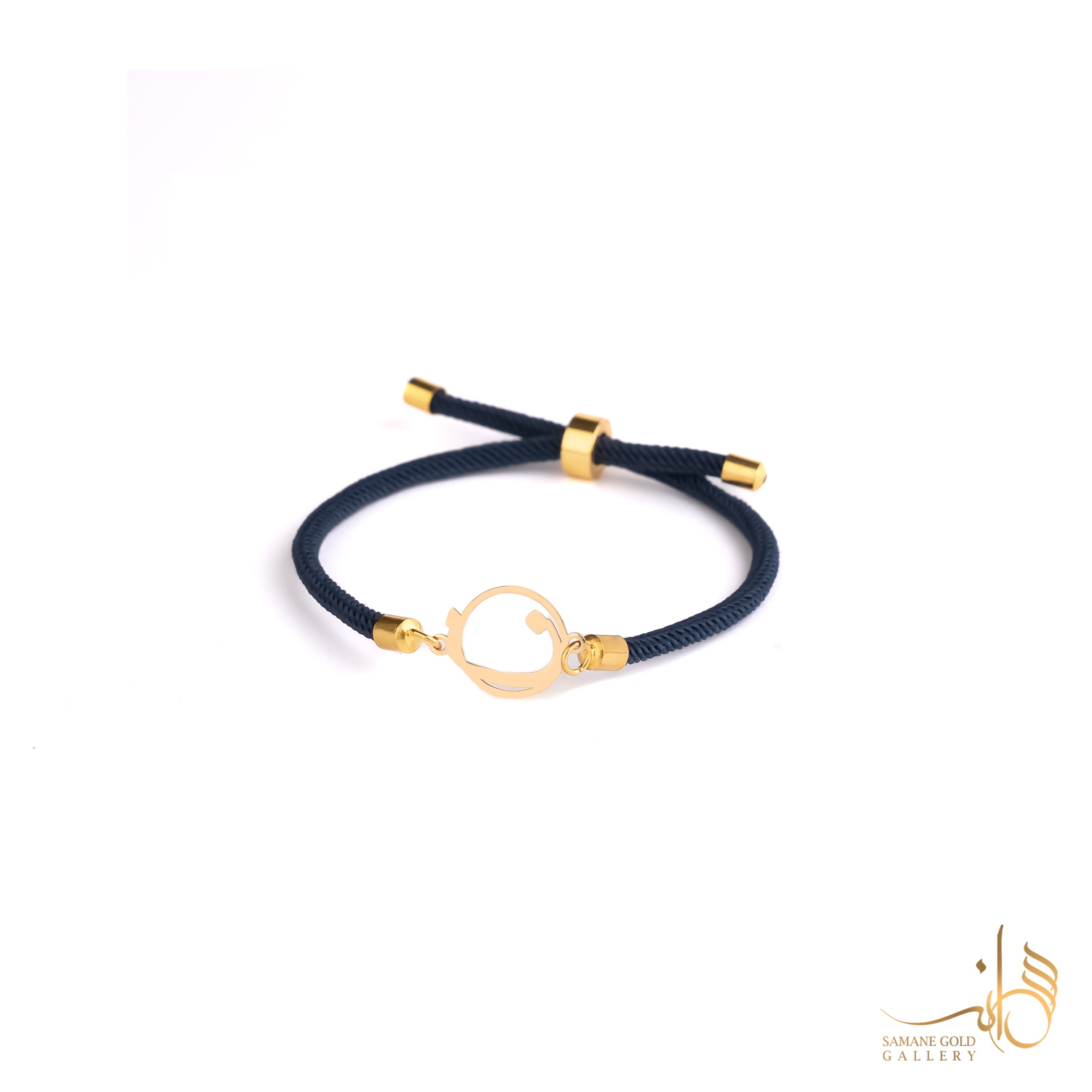 دونه دستبندی طلا حرف ن