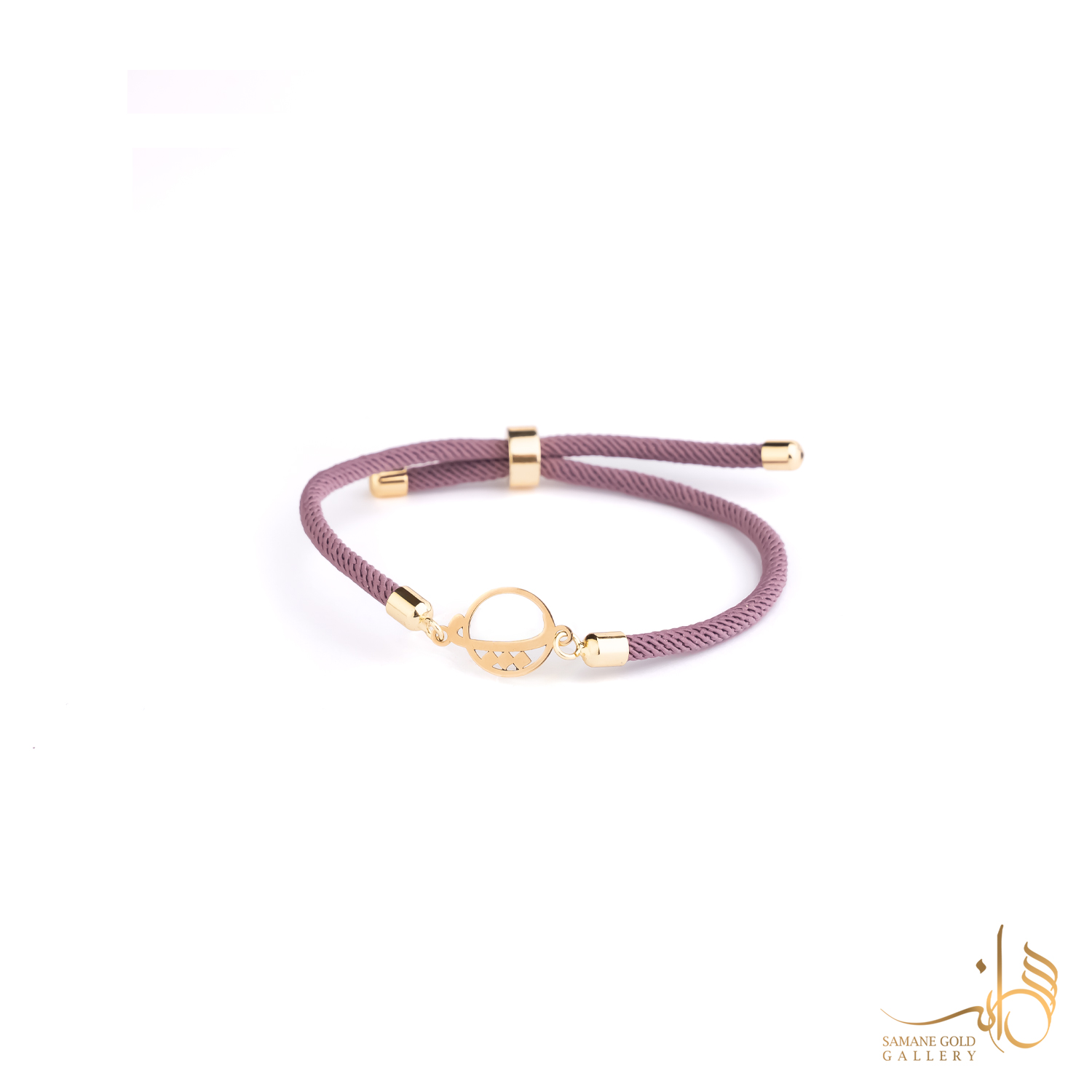 دونه دستبندی طلا حرف پ