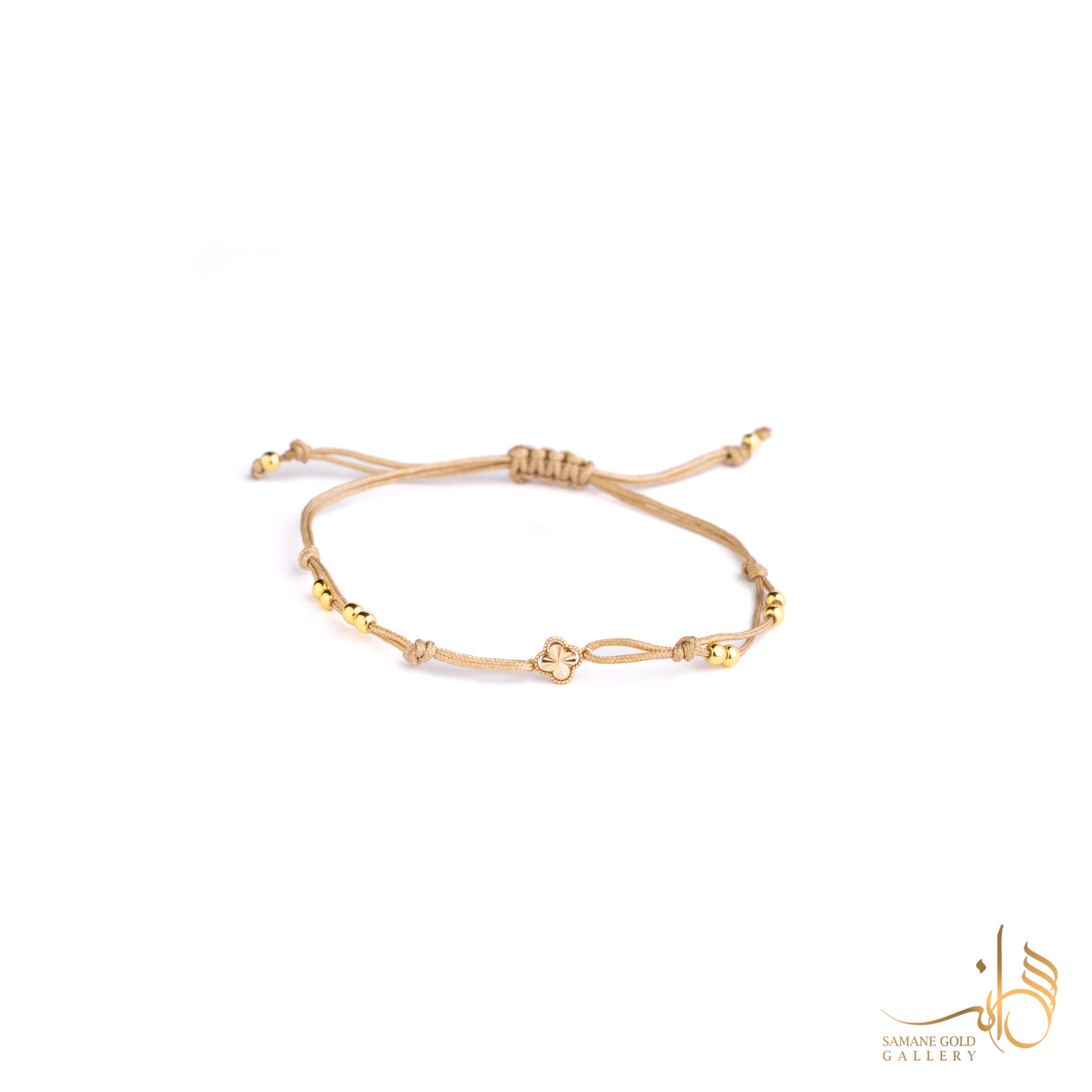 دونه دستبندی طلا ونکلیف تراش‌دار