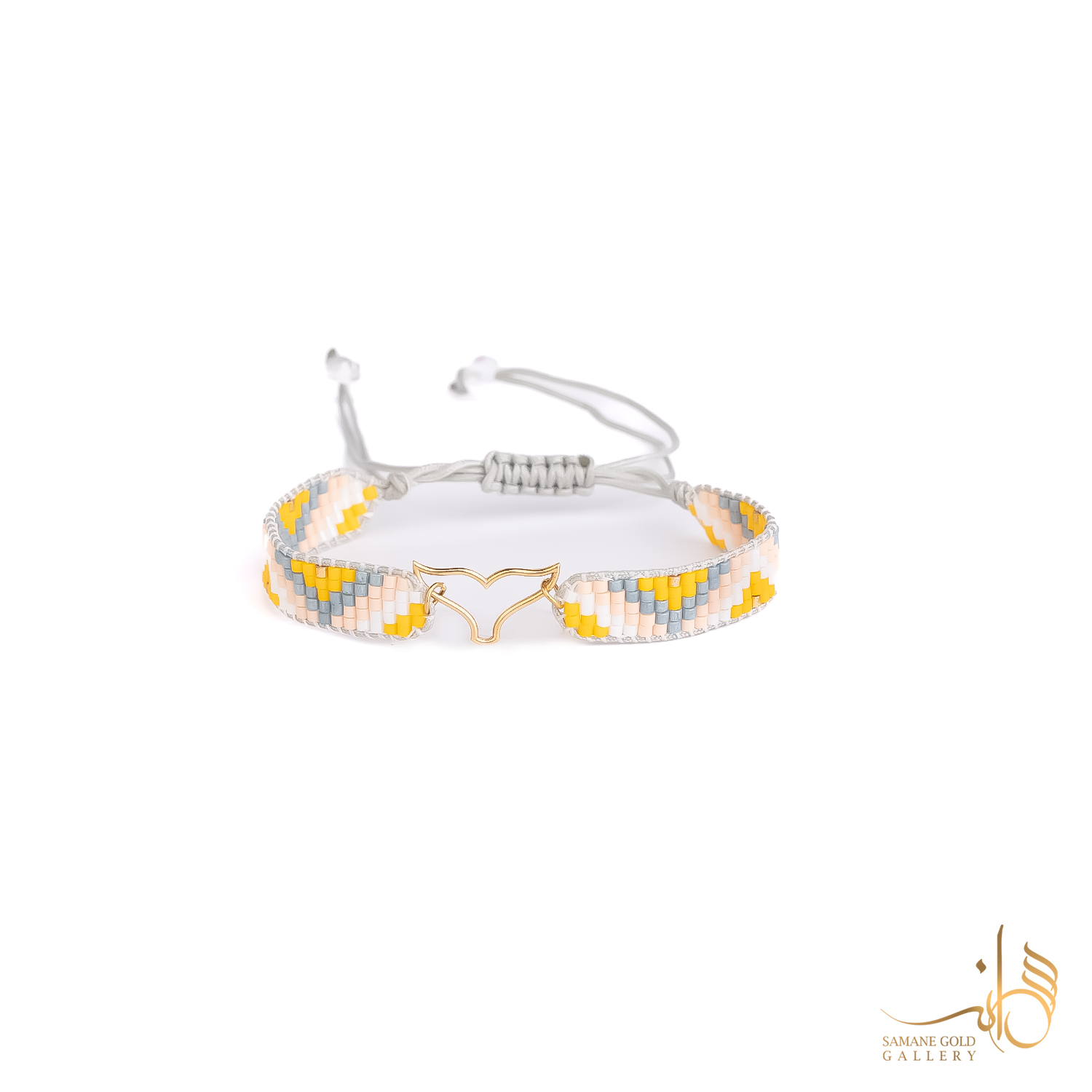 دونه دستبندی طلا دم وال