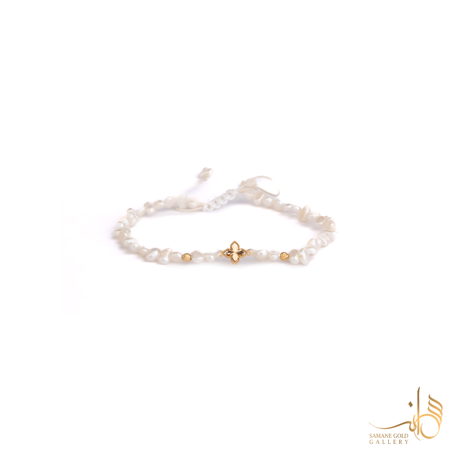 دونه دستبندی طلا روبرتوکوین با دو گوی