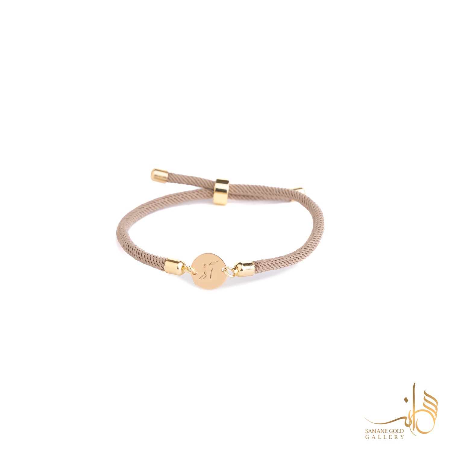 دونه دستبندی طلا پولک نماد آذر