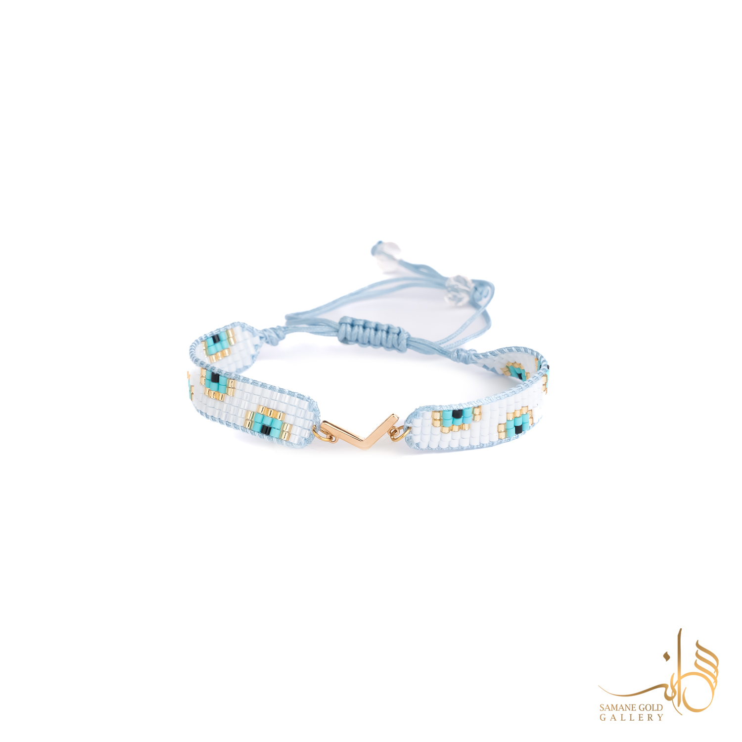 دونه دستبندی طلا وی باز