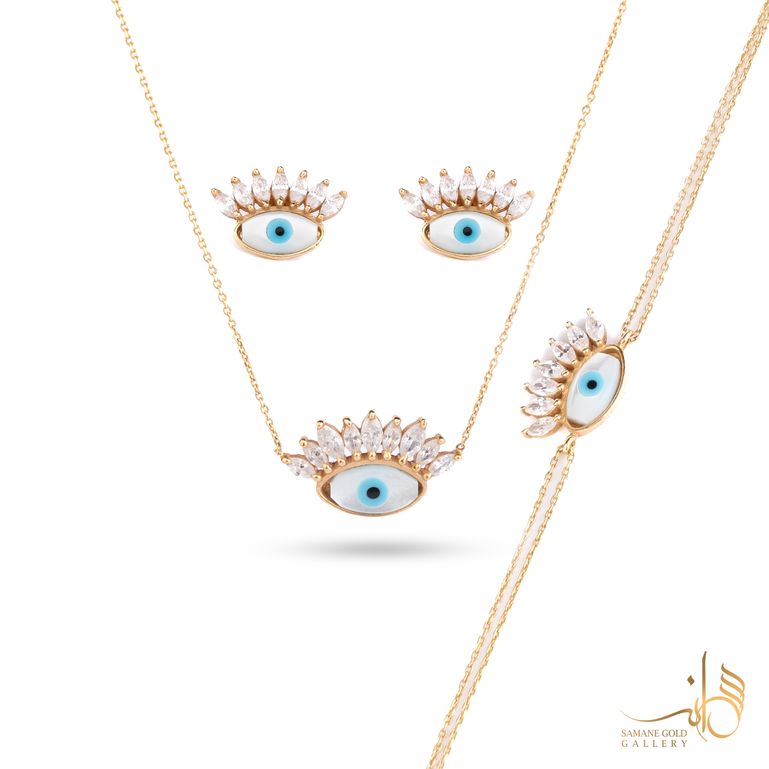 نیم‌ست طلا چشم نظر مارکیز