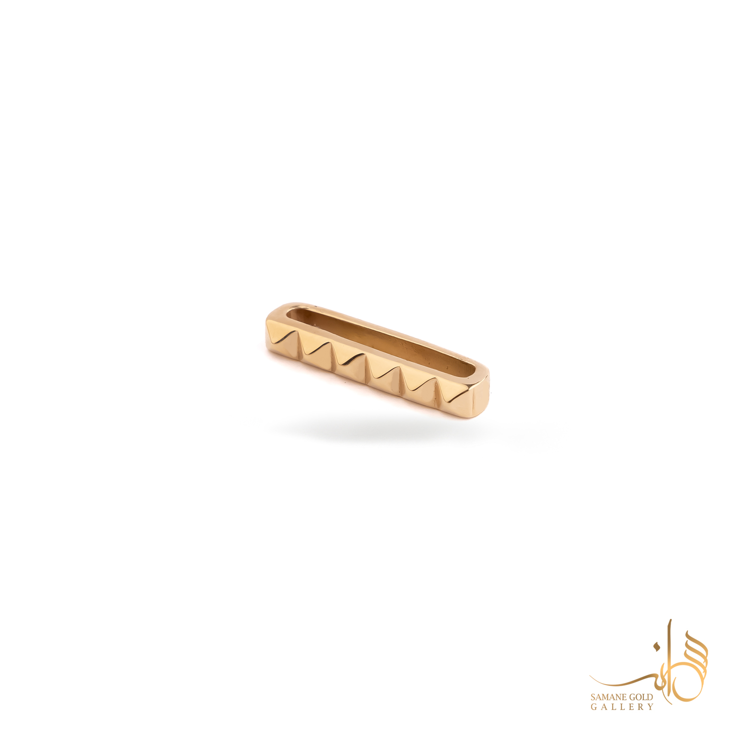 آویز طلا اپل واچ هرمی