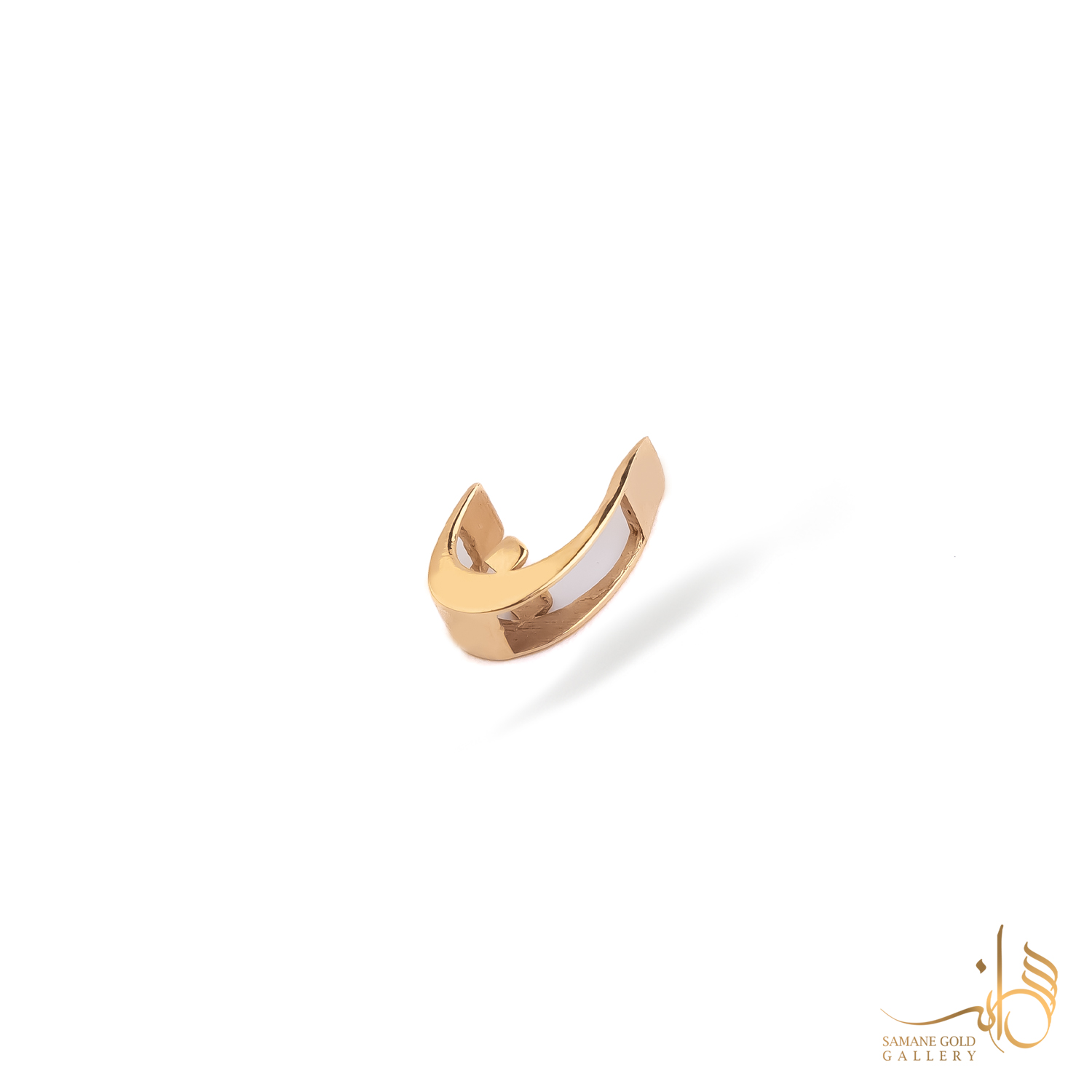 آویز طلا حرف ن