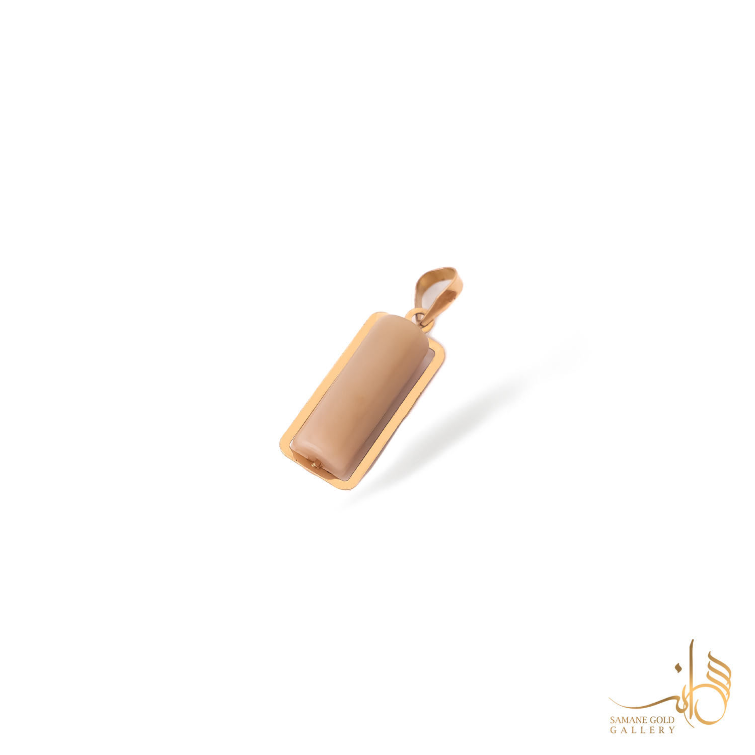 آویز کوارتز صورتی