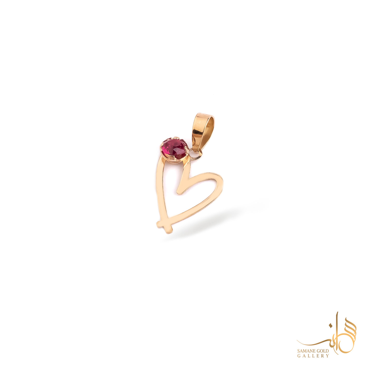 آویز طلا قلب