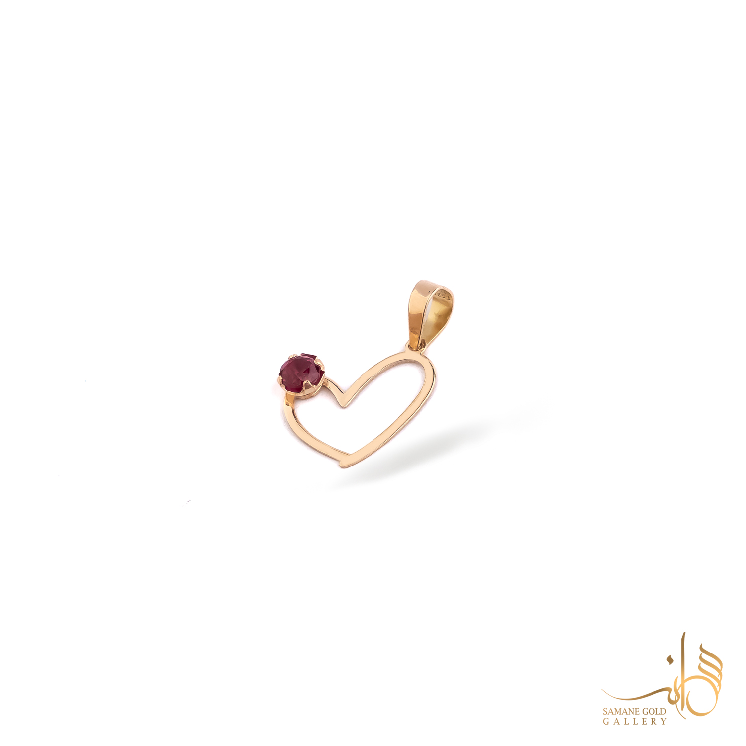 آویز طلا قلب