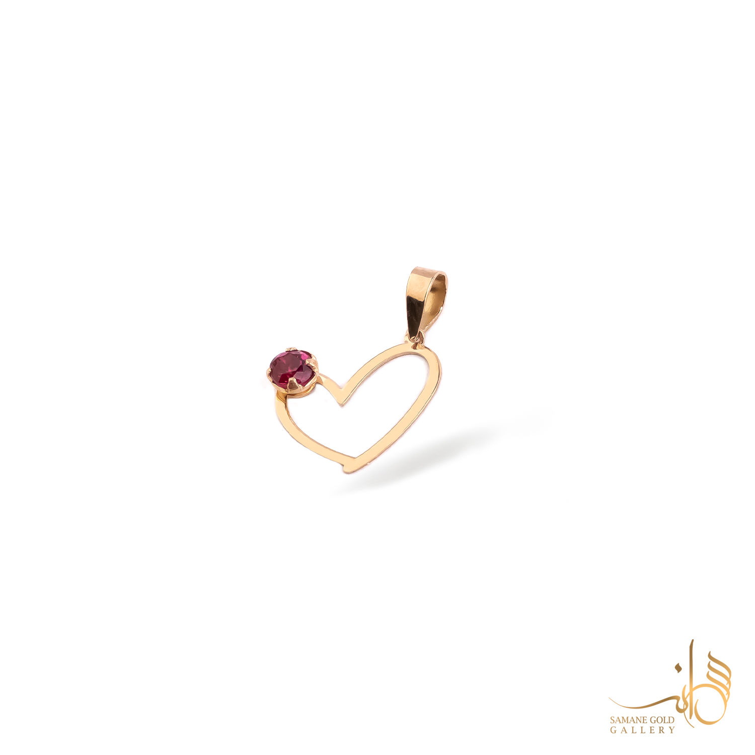 آویز طلا قلب