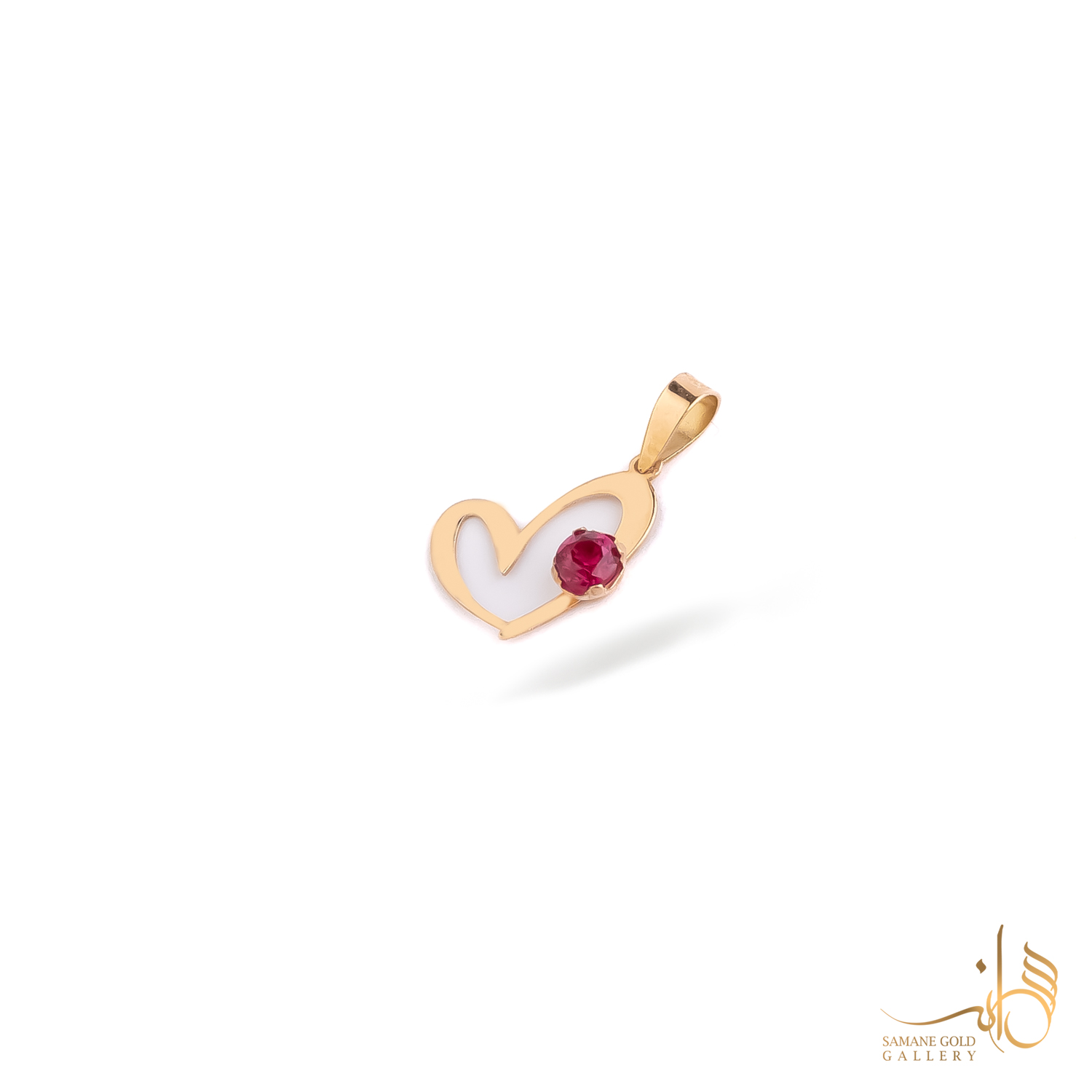 آویز طلا قلب