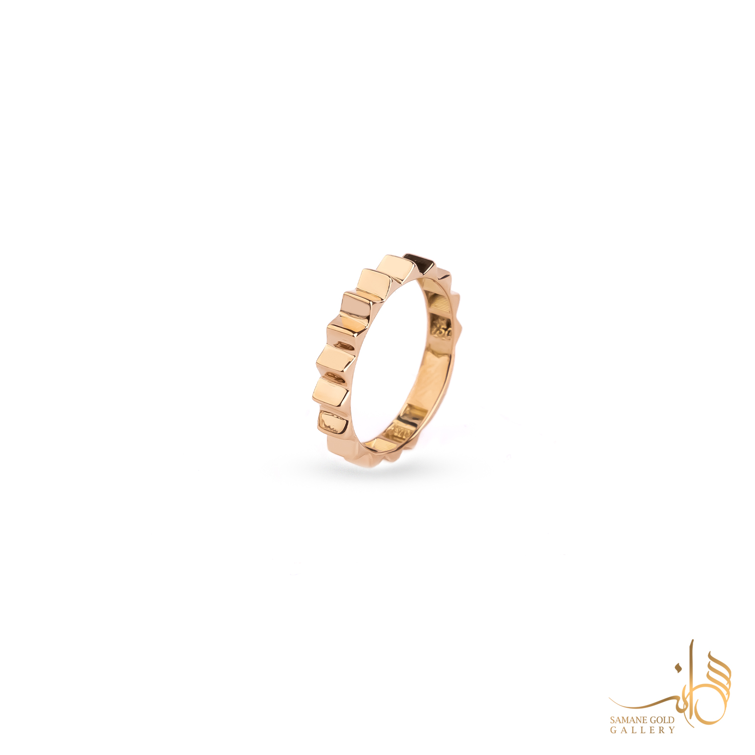 رینگ طلا هرمی