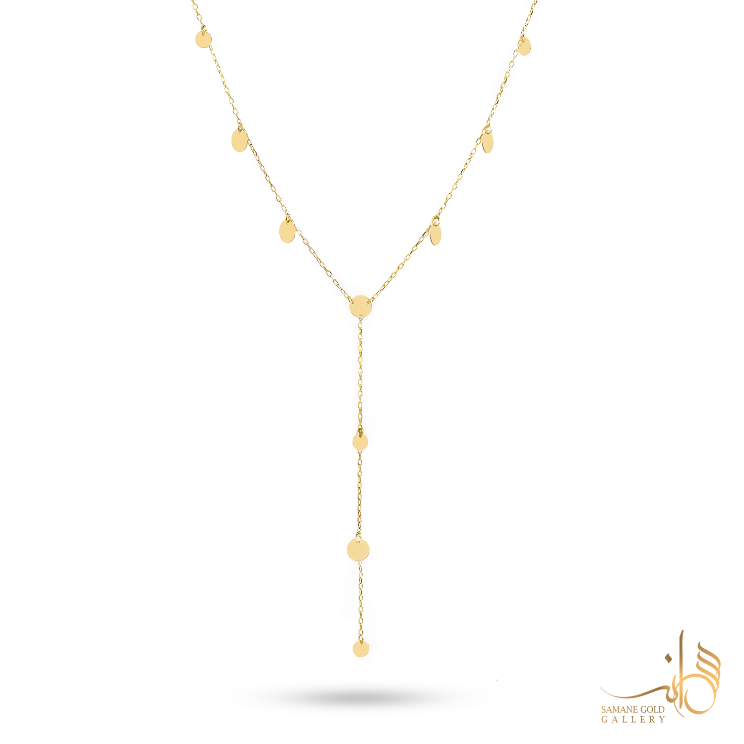 گردنبند طلا کراواتی سبا