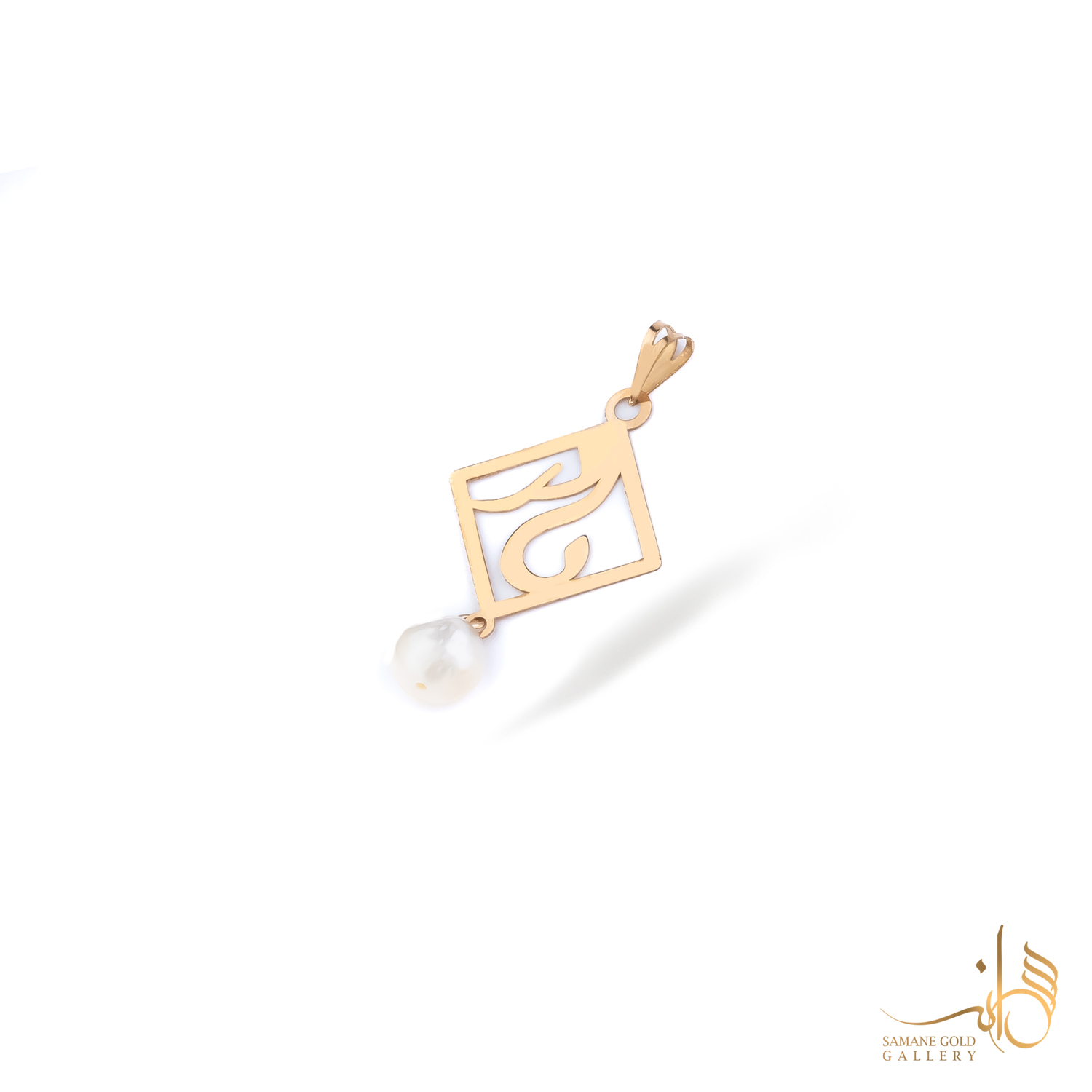 آویز طلا لوزی مادر