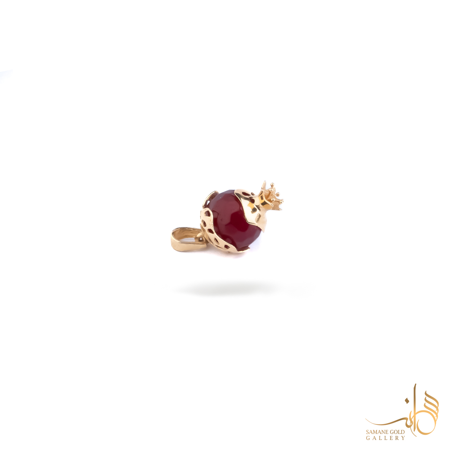 آویز طلا انار