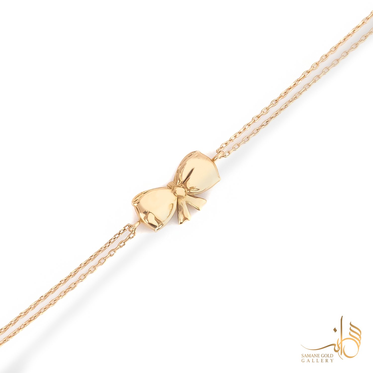 دستبند طلا پاپیون شیک