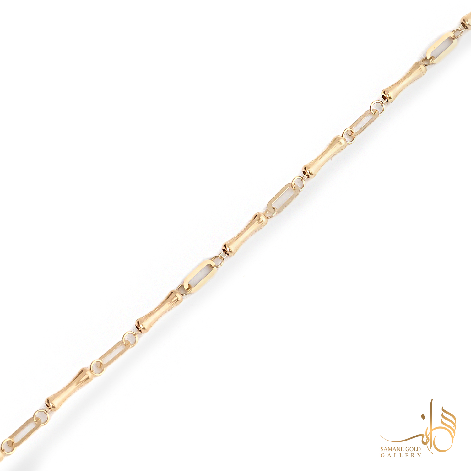 دستبند طلا مفصل و هرمس لوکس