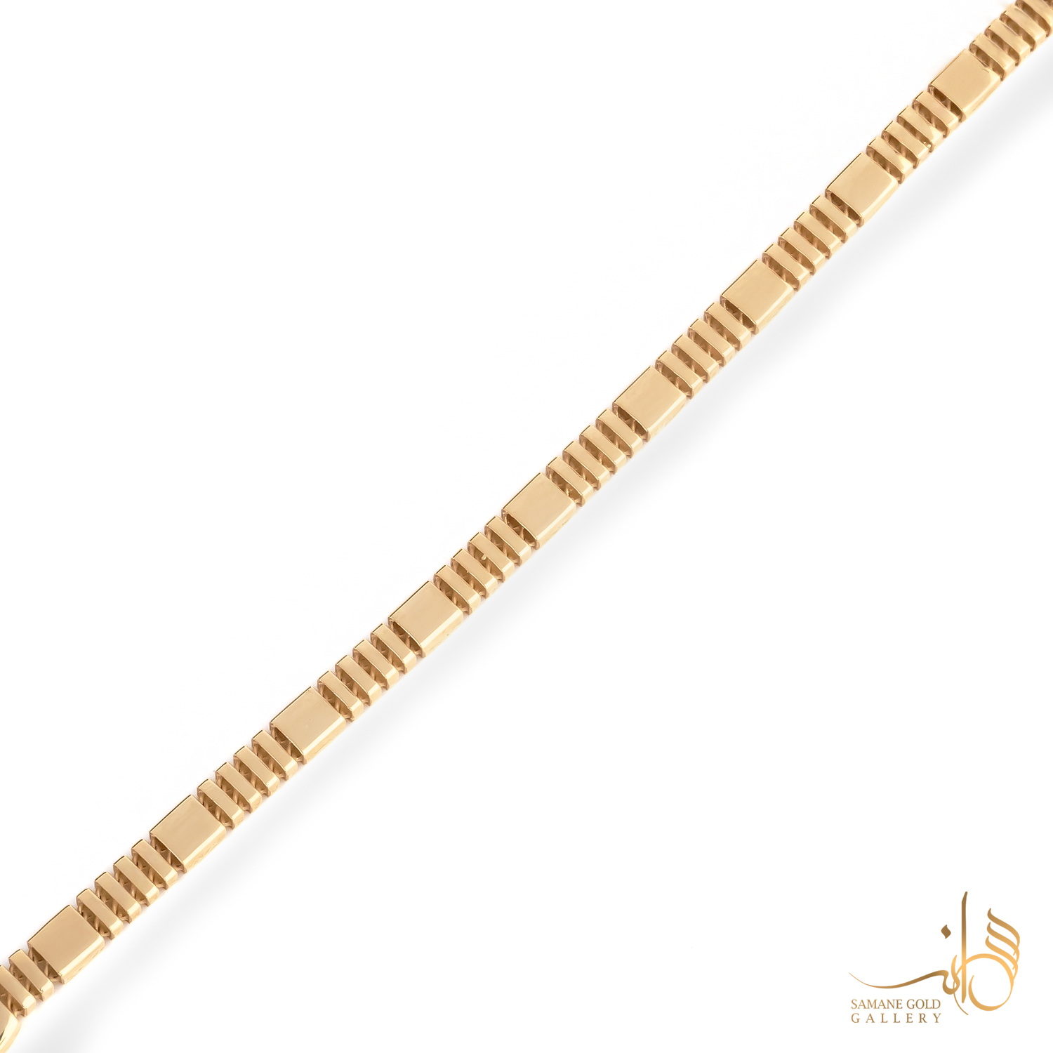دستبند طلا لیلیت مربع باریک