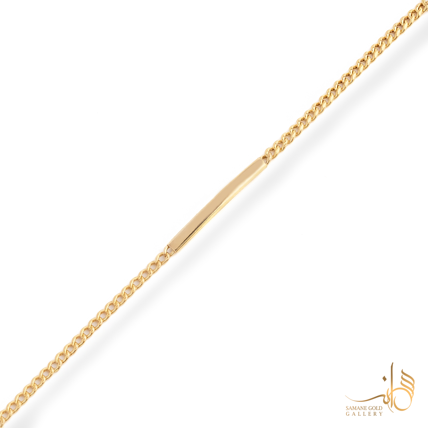 دستبند طلا پلاک کارتیه کودک