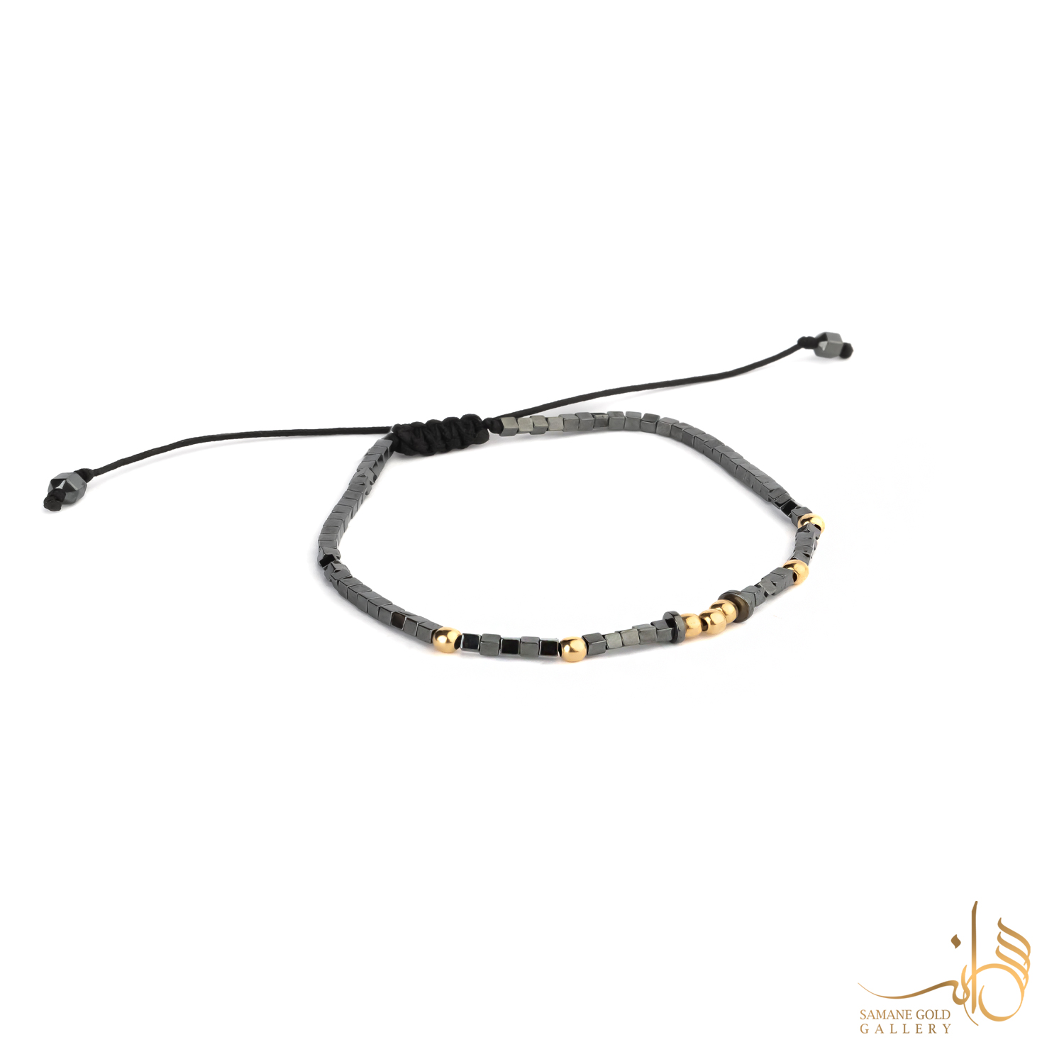 دستبند طلا مهره دات