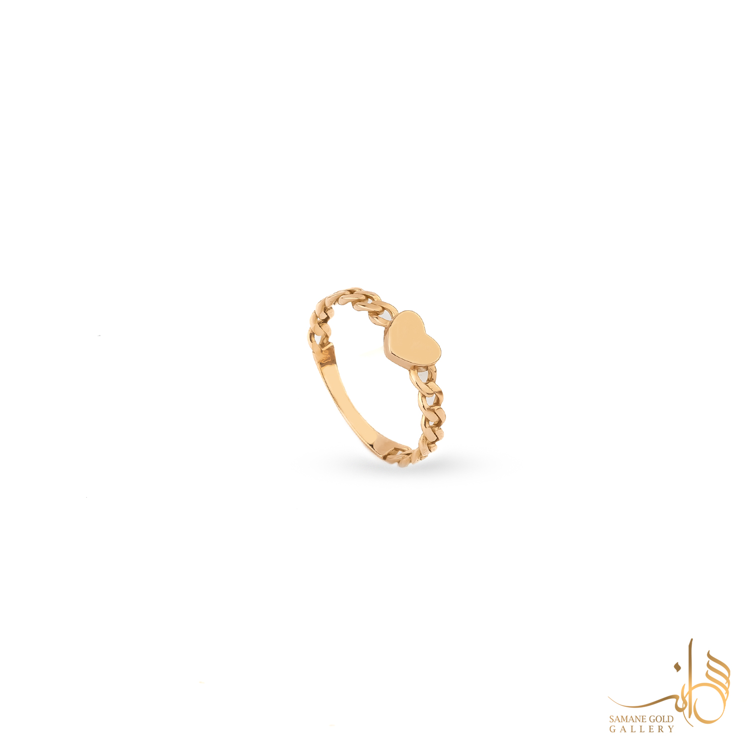 انگشتر طلا کارتیه با قلب آینه