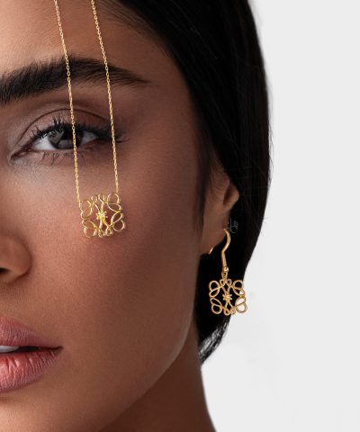 گردنبند طلا زنانه LOEWE - تصویر 2