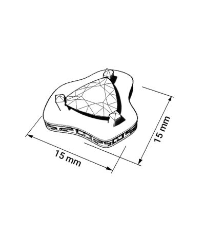 گردنبند طلا زنانه هنگام - تصویر 3