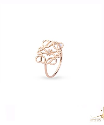 انگشتر طلا زنانه LOEWE