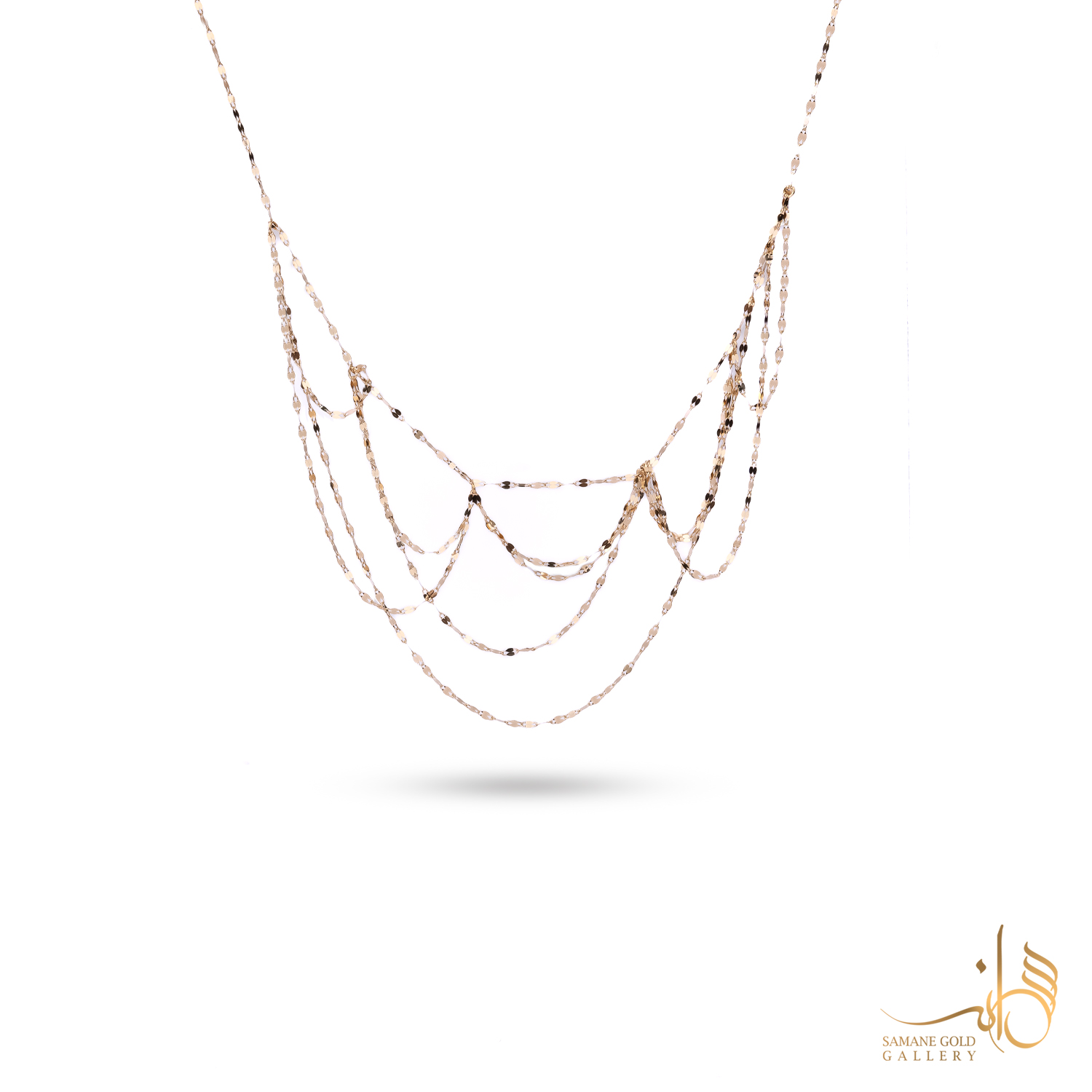 گردنبند طلا استار رقصان