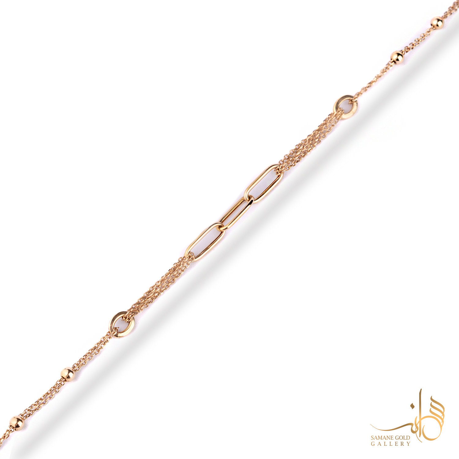 دستبند طلا ترکیبی