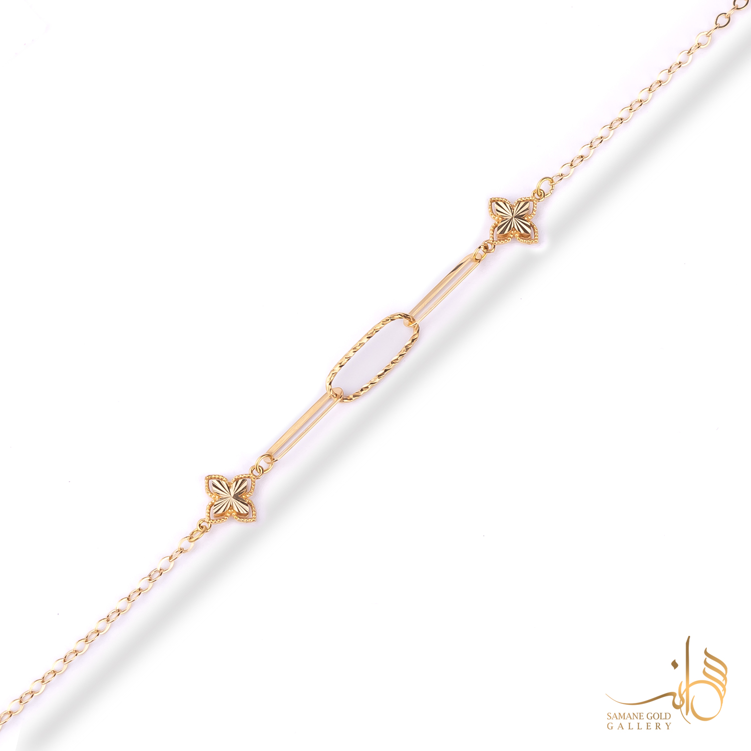 دستبند طلا ترکیبی روبرتو کوین