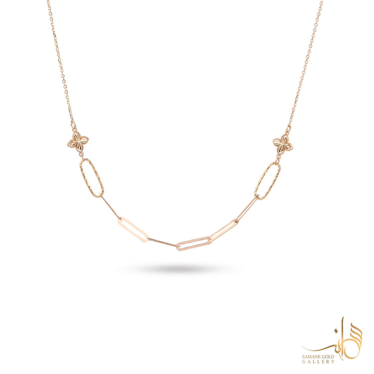 گردنبند طلا ترکیبی روبرتو کوین