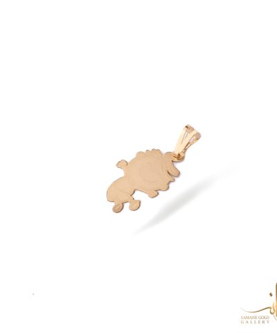 آویز طلا لیزرکات پسر شاد