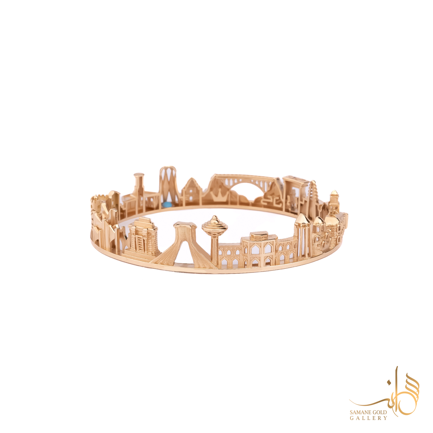 بنگل طلا طرح سازه های ایران