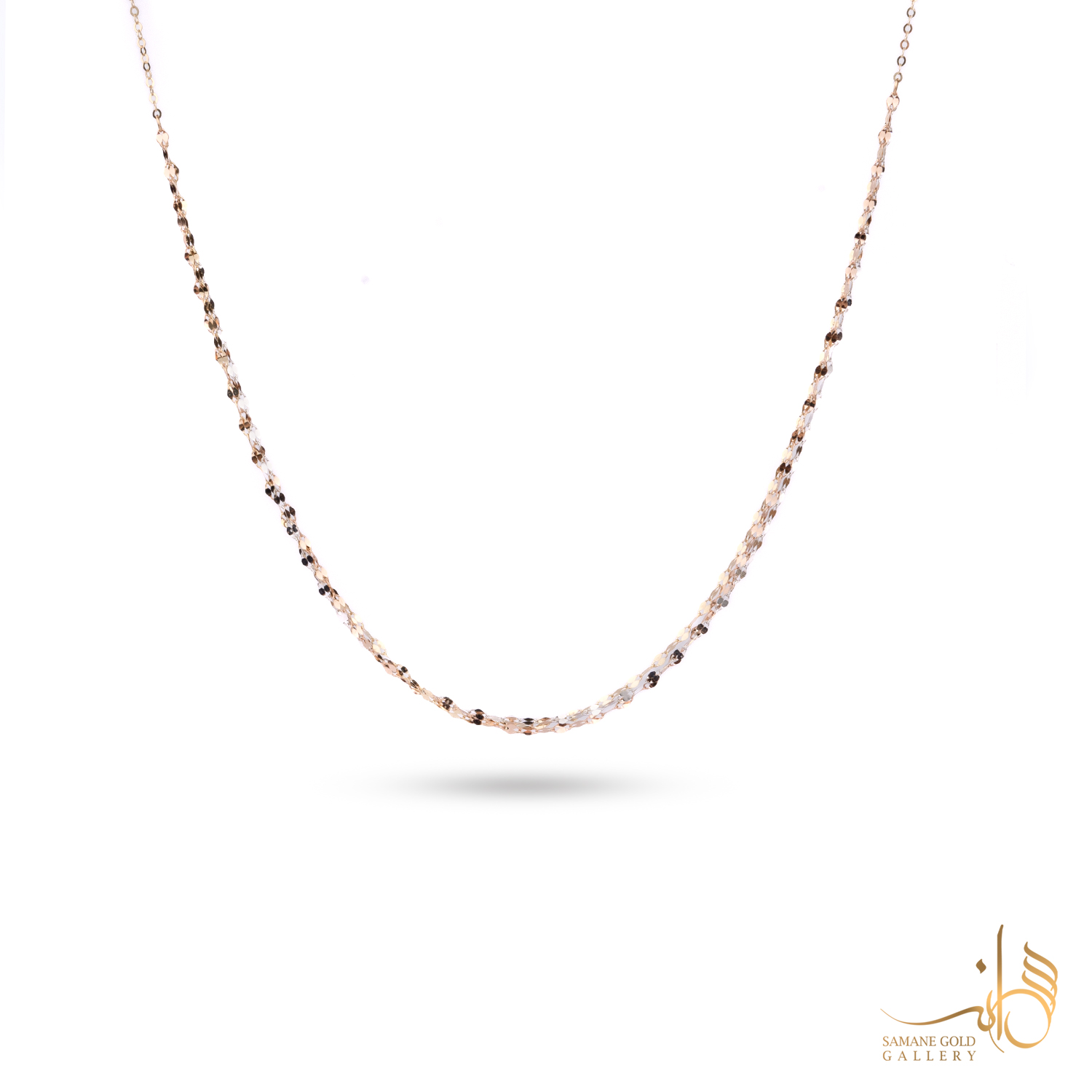 گردنبند طلا استار سه‌لاین