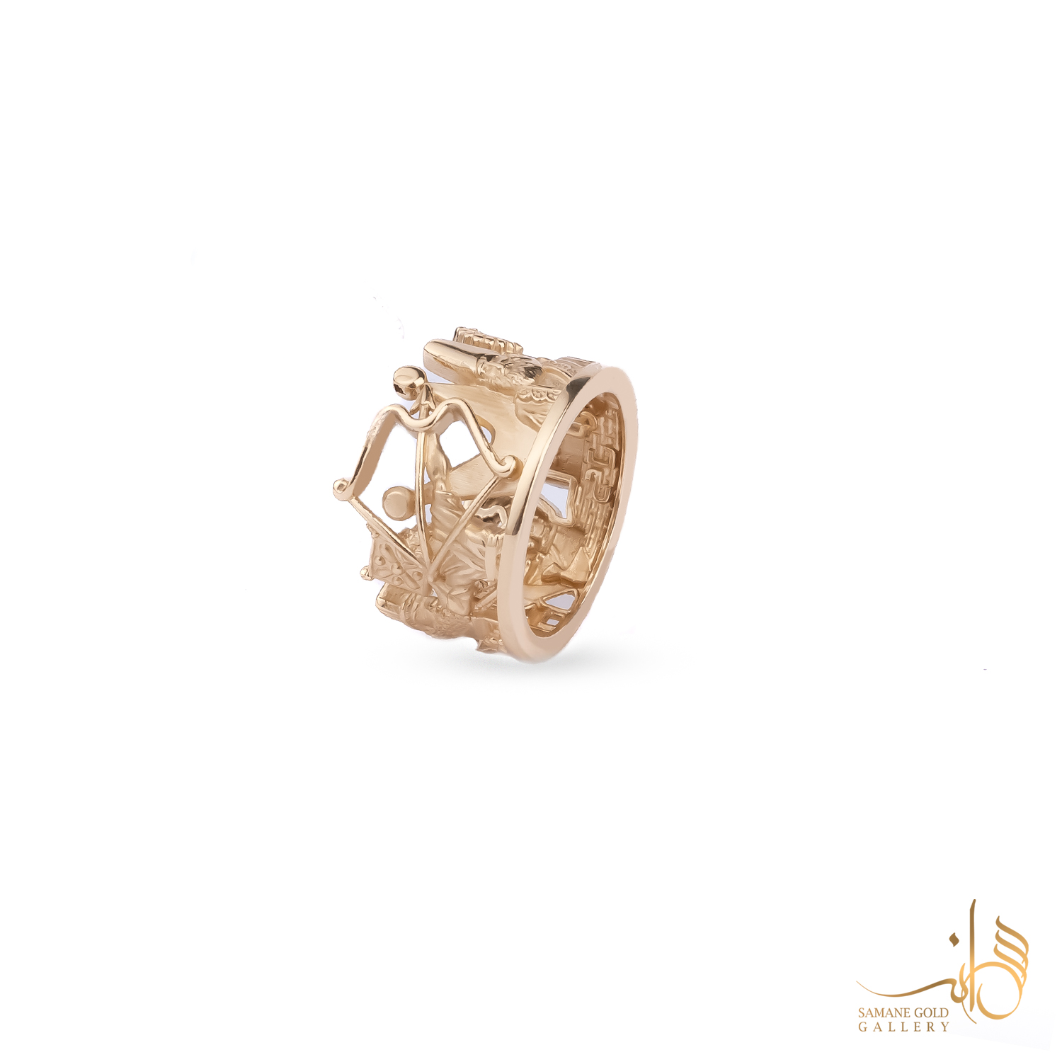 انگشتر طلا میراث ایران