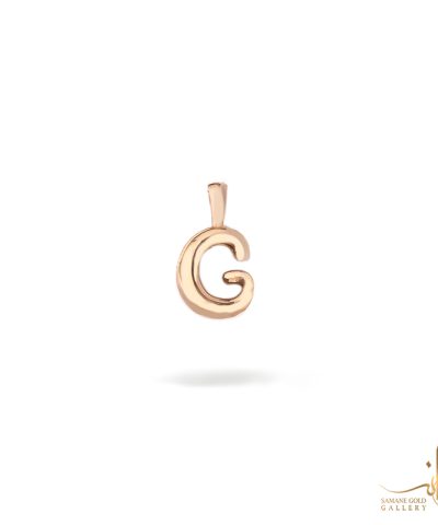 آویز طلا بالونی حرف G
