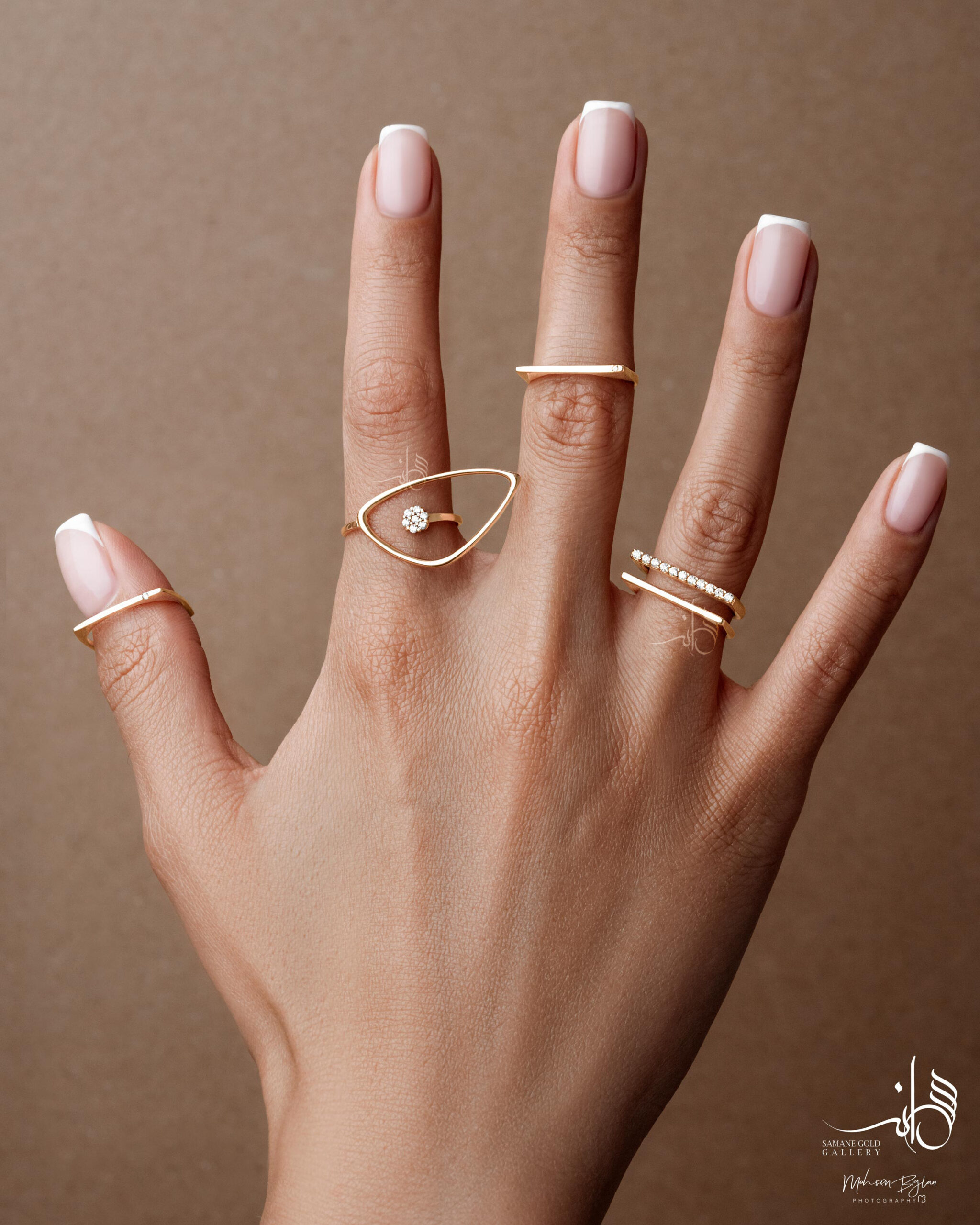 کالکشن انگشتر طلا مینیمال