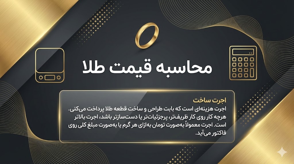 فرمول محاسبه قیمت طلا 18 عیار