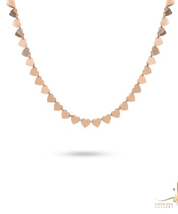 گردنبند طلا قلبی