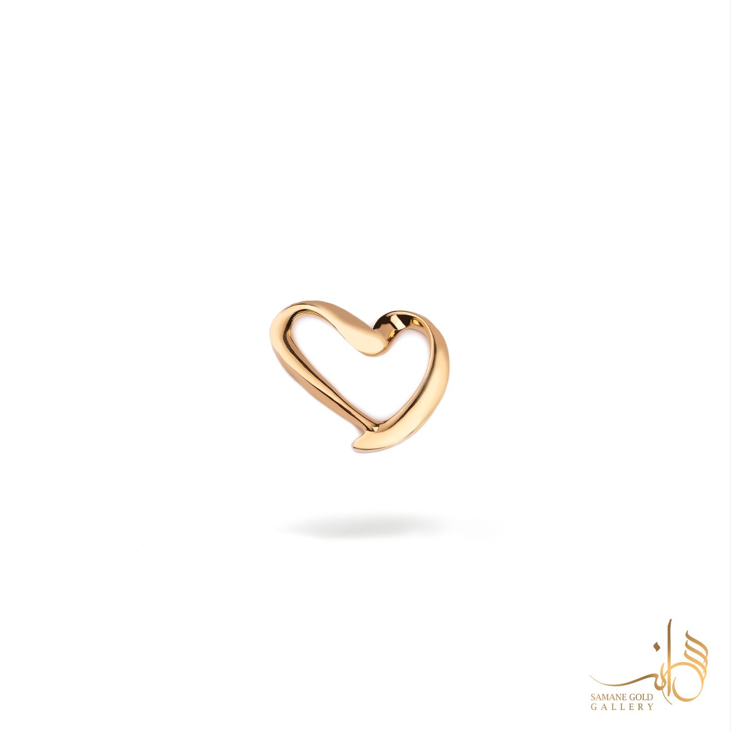 آویز طلا قلب گرازیلا کوچک