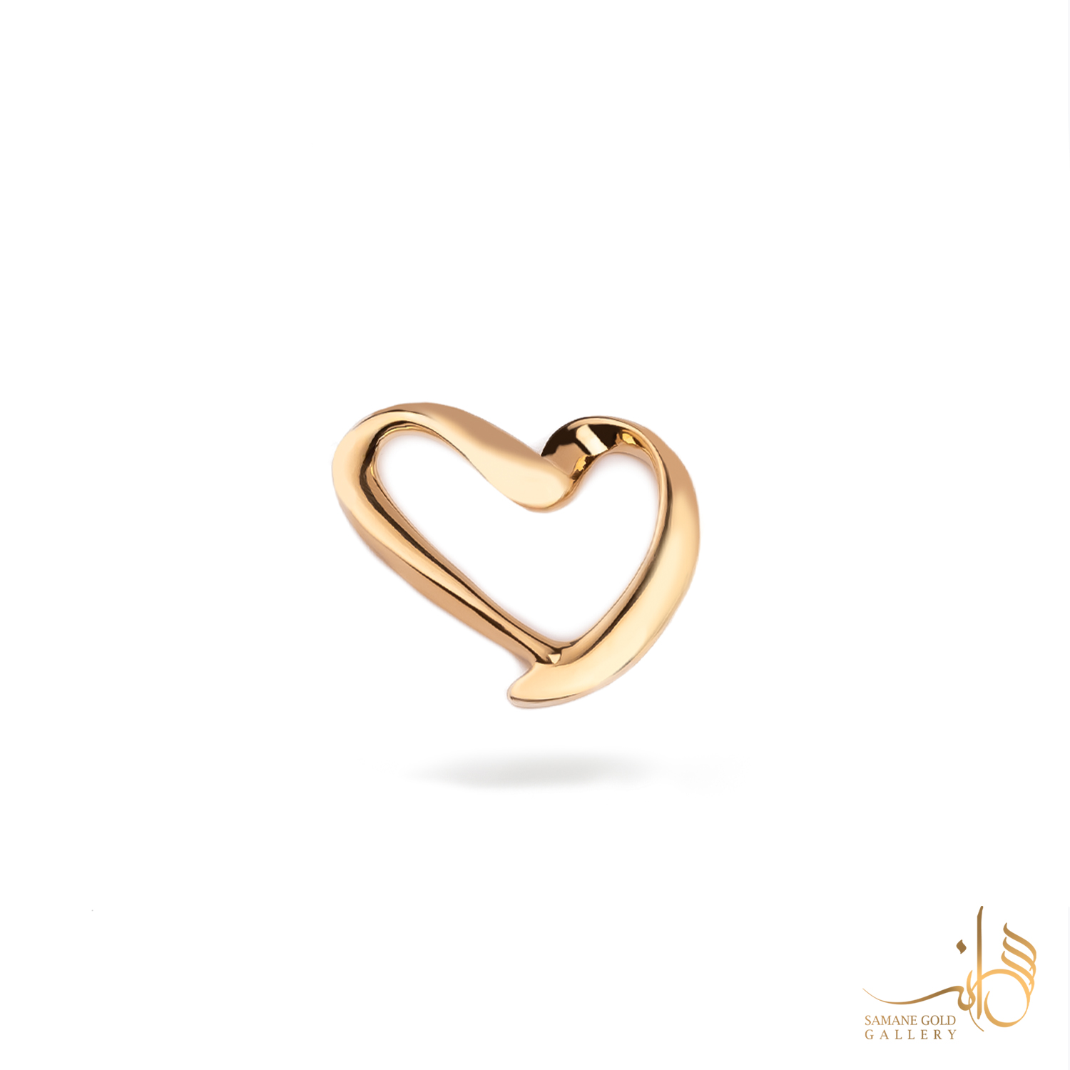 آویز طلا قلب گرازیلا متوسط