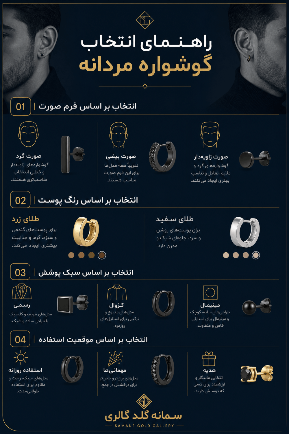  گوشواره در گوش مردان نشانه چیست