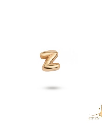 آویز طلا زنانه هلیومی حرف Z سمانه گلد